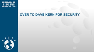 OVER TO DAVE KERN FOR SECURITY
24
 