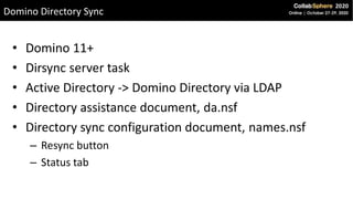 INF107 - Integrating HCL Domino and Microsoft 365 | PPTX