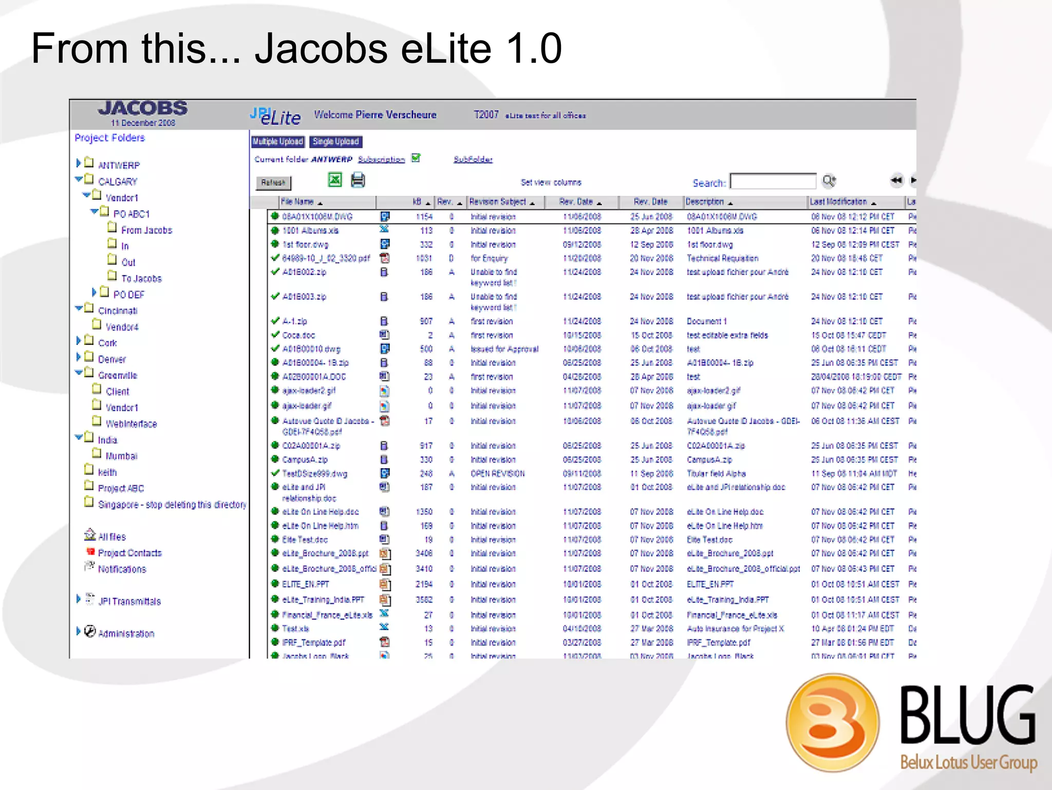 From this... Jacobs eLite 1.0
 