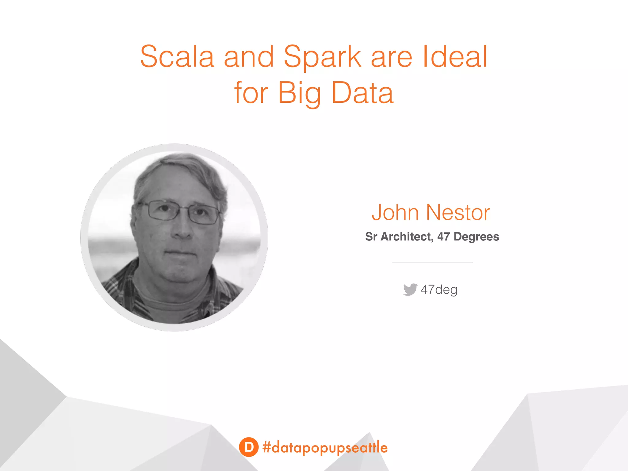 #datapopupseattle
UNSTRUCTURED
Data Science POP-UP in Seattle
www.dominodatalab.com
D
Produced by Domino Data Lab
Domino’s enterprise data science platform is used
by leading analytical organizations to increase
productivity, enable collaboration, and publish
models into production faster.
 