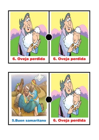 5.5.Buen samaritano
555.
6. Oveja perdida
6. Oveja perdida 6. Oveja perdida
 