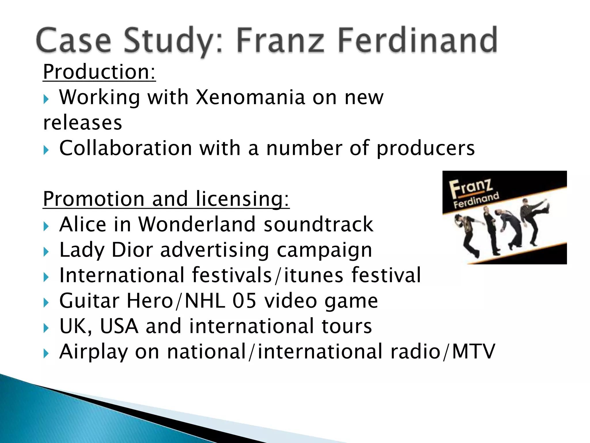 Domino has developed a website which allows audiences excellent access toVideosNewsInformation about new releases and tour datesA monthly podcast – DominocastA sales area – DominoMart – fans can buy music on vinyl, CD or MP3Web presence