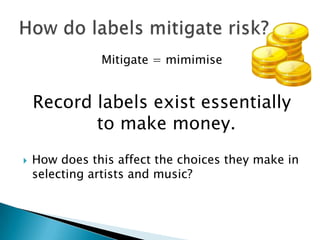 Mitigate Label Domino records | PPTX