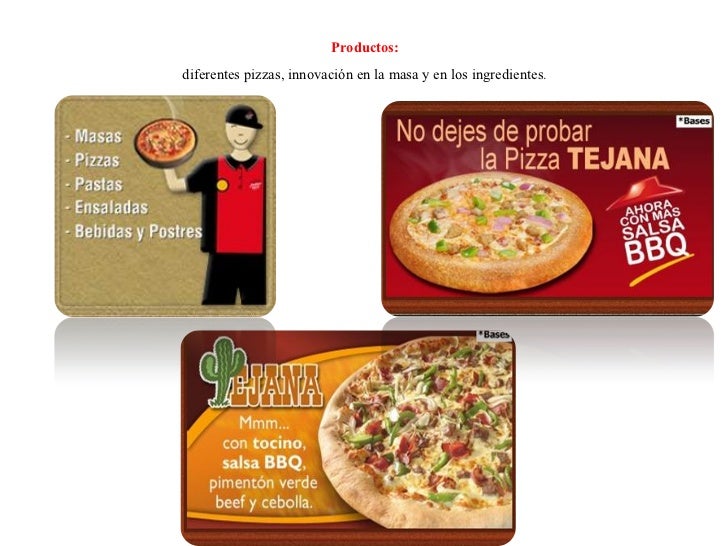 Cuanto Miden Las Pizzas De Domino's