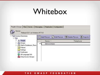 Whitebox 
