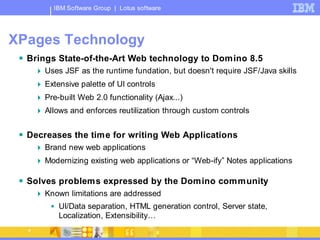 Domino X Pages