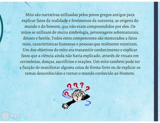 Do mito a ciência tainá 14 tp