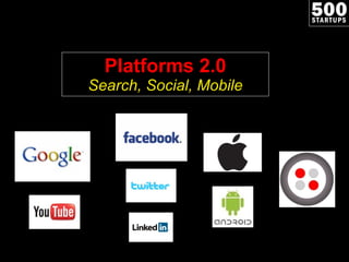 Platforms 2.0 Search, Social, Mobile 
