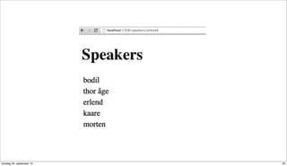 torsdag 20. september 12   20
 