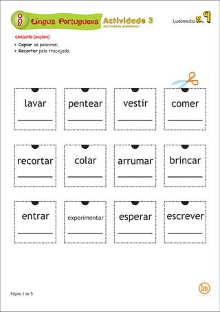 Dominó dos Animais: baixe material gratuito