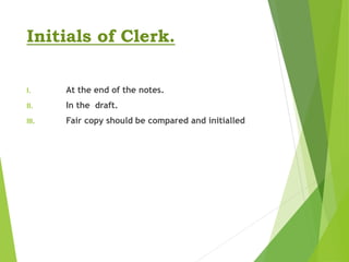 Kerala Manual of office procedures and District Office manual - ppt ft