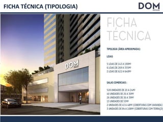 FICHA TÉCNICA (TIPOLOGIA)
 