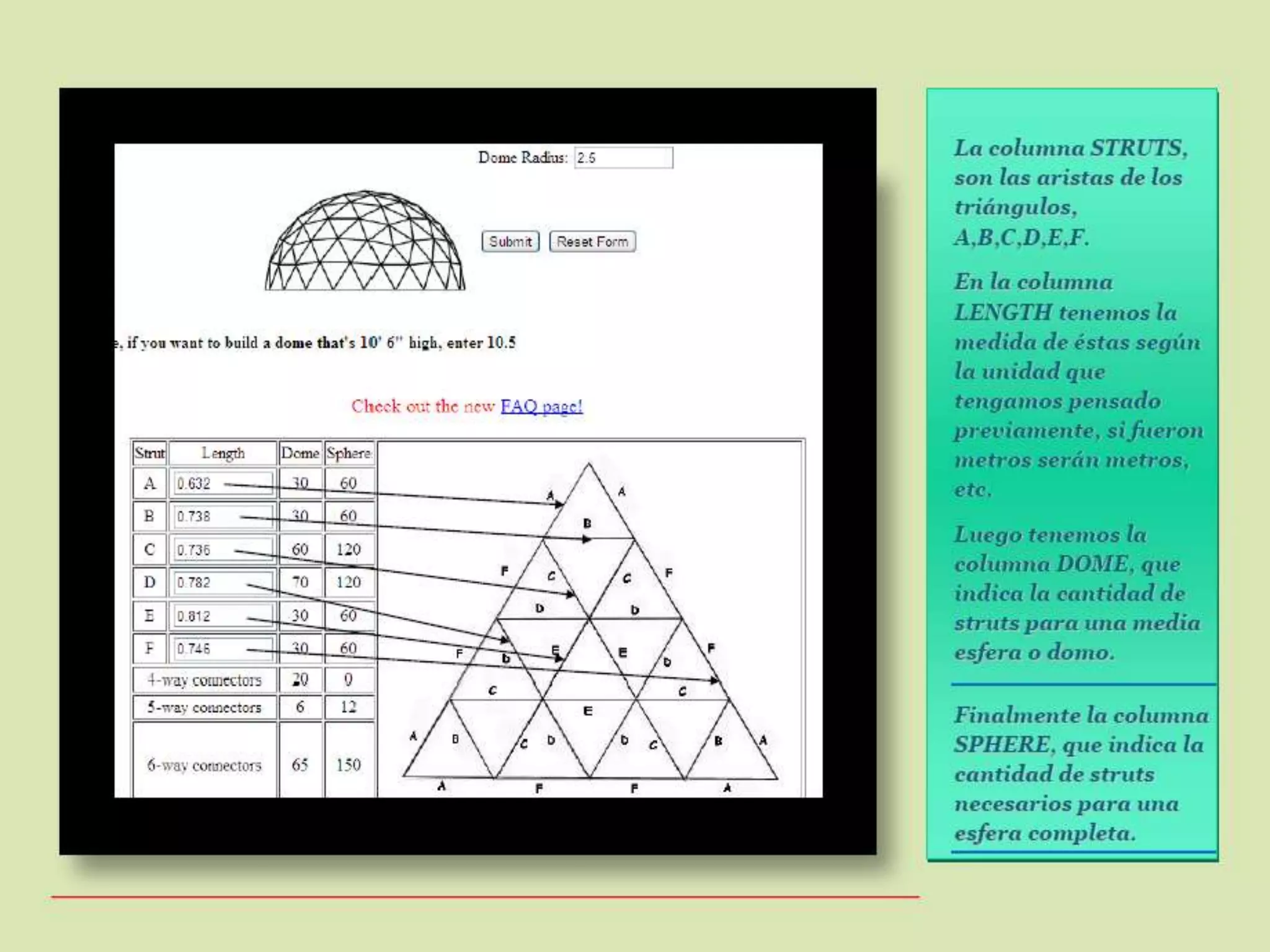 Domo geodesico construccion frecuencia v4 tutorial pdf | PPTX