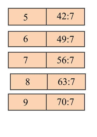 8 63:7
5 42:7
6 49:7
7 56:7
9 70:7
 