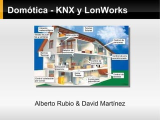 Domótica - KNX y LonWorks




     Alberto Rubio & David Martínez
 