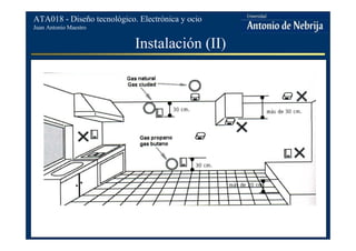 Juan Antonio Maestro
ATA018 - Diseño tecnológico. Electrónica y ocio
Instalación (II)
 