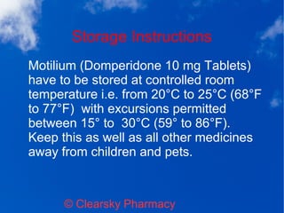 Motilium 20 mg