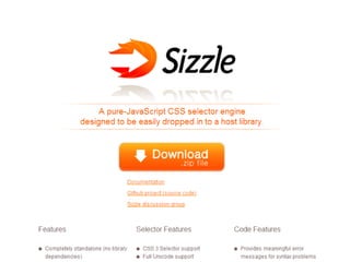 In jQuery selector
$( “#first” )
$( “li” )
$( “.classname” )
$( “ul li:first-child” )
getElementById
getElementsByTagName
getElementsByClassName
querySelectorAll
 