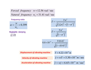 Vibration Measurement_Numerical Dynamics of Machines | PDF