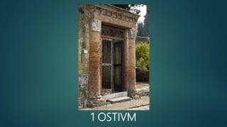 1 OSTIVM
 