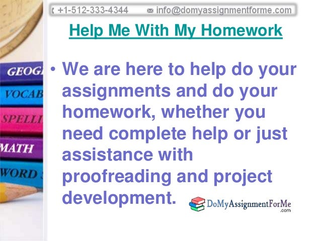 Help me assignment