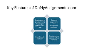 DoMyAssignment v?s AssignmentdDude- A Comparative Study | PDF