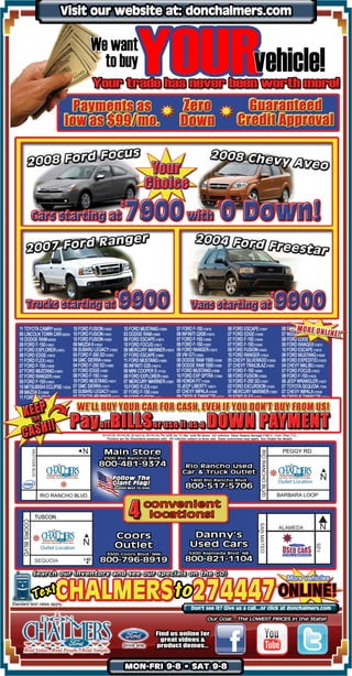 Don Chalmers Ford Buy And Sell Special Rio Rancho NM