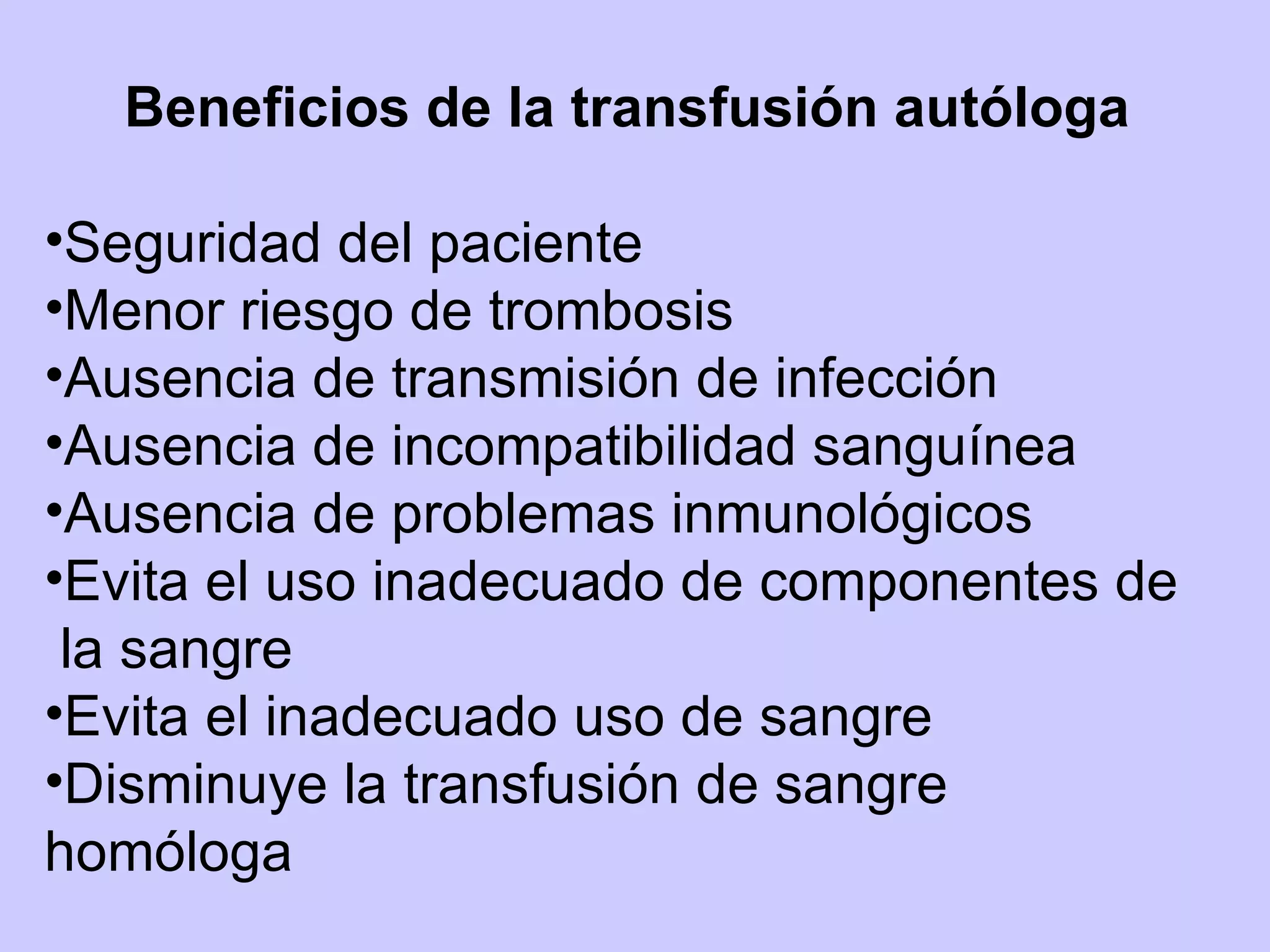 Donaci%C3%B3n De Sangre Aut%C3%B3loga 1 | PPT