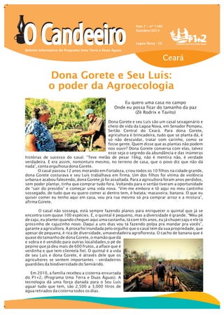Dona Gorete e Seu Luís: o poder da agroecologia