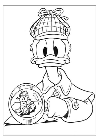 Donald duck   coloring book