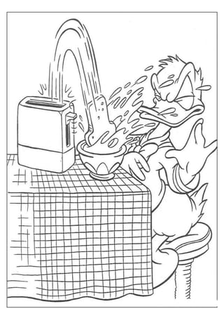Donald duck   coloring book