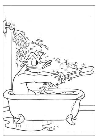 Donald duck   coloring book