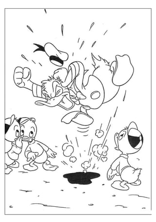 Donald duck   coloring book