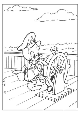 Donald duck   coloring book