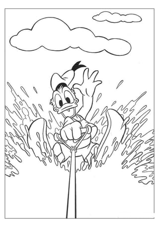 Donald duck   coloring book