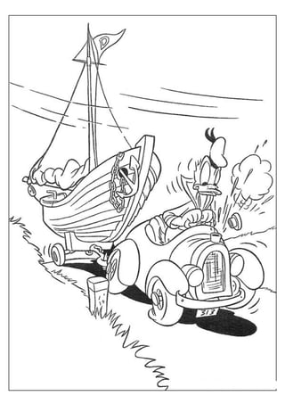 Donald duck   coloring book