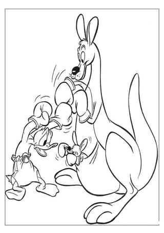 Donald duck   coloring book