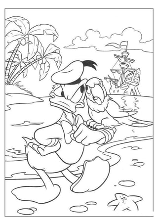 Donald duck   coloring book