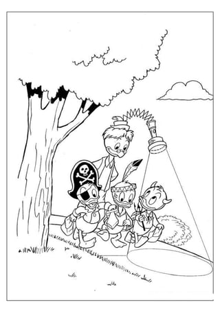 Donald duck   coloring book