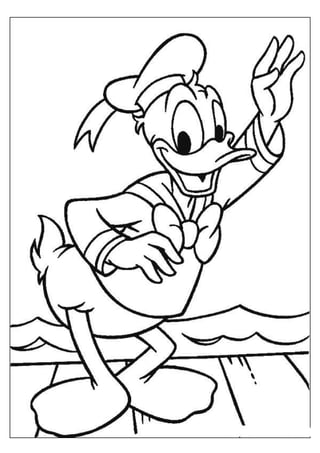 Donald duck   coloring book