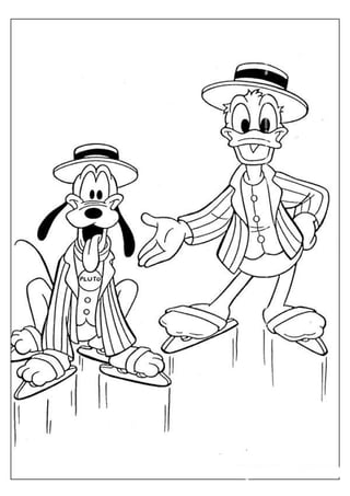 Donald duck   coloring book