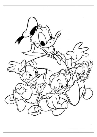 Donald duck   coloring book