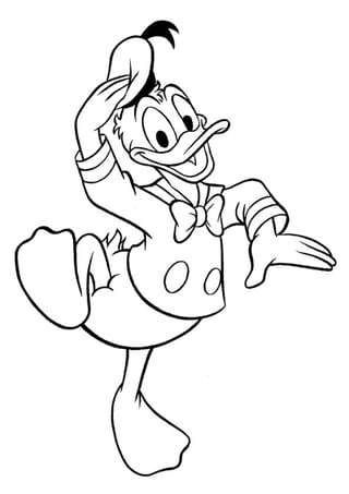 Donald duck   coloring book