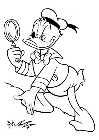 Donald duck   coloring book