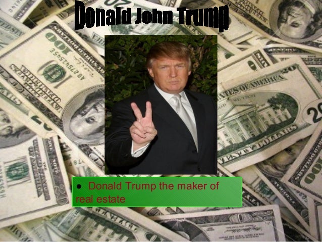 donald trump resume