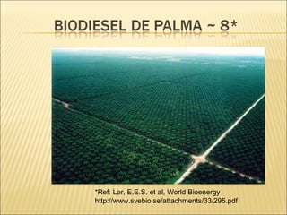 *Ref: Lor, E.E.S. et al, World Bioenergy  http://www.svebio.se/attachments/33/295.pdf 