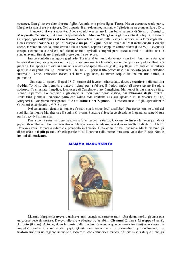 La Vita di Don bosco