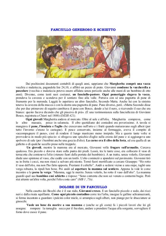 La Vita di Don bosco