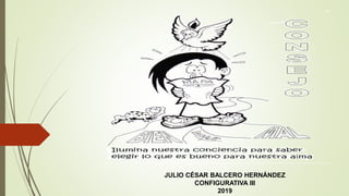 JULIO CÉSAR BALCERO HERNÁNDEZ
CONFIGURATIVA III
2019
 