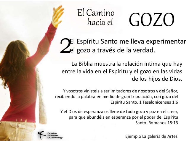 ¿Donde esta el gozo?
